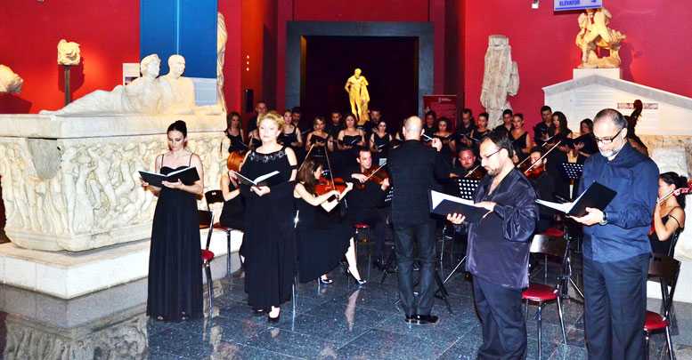 Müzede Mozart konseri