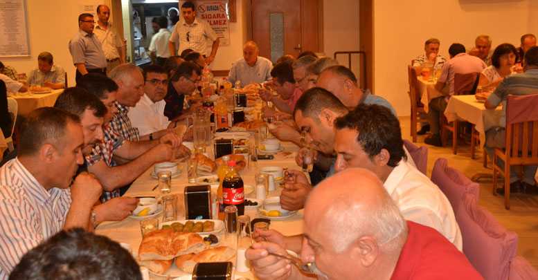 Oda başkanları iftarda buluştu