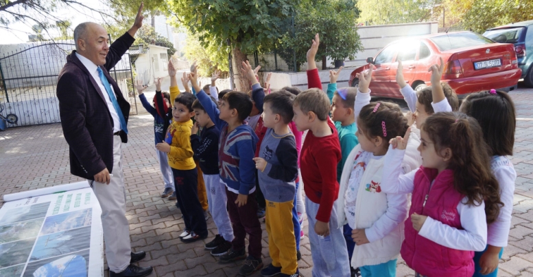 Öğrencilere orman bilinci verildi