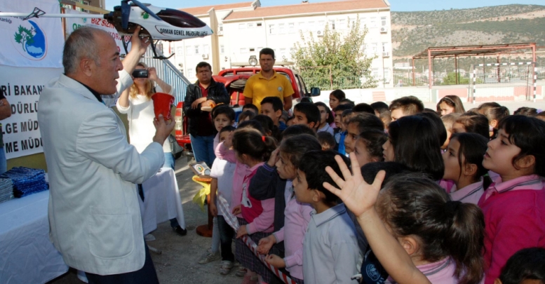 Öğrencilere orman sevgisi aşılandı