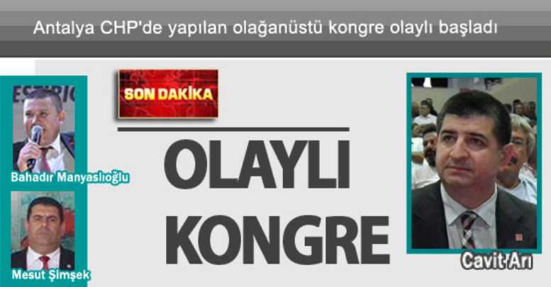Olaylı kongre