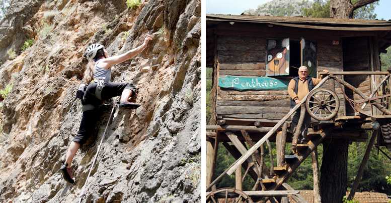 Olimpos’ta kaya tırmanışı şenliği