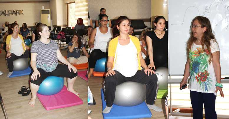 Önce pilates sonra ders