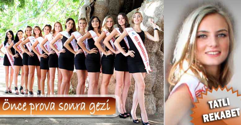 Önce prova sonra gezi