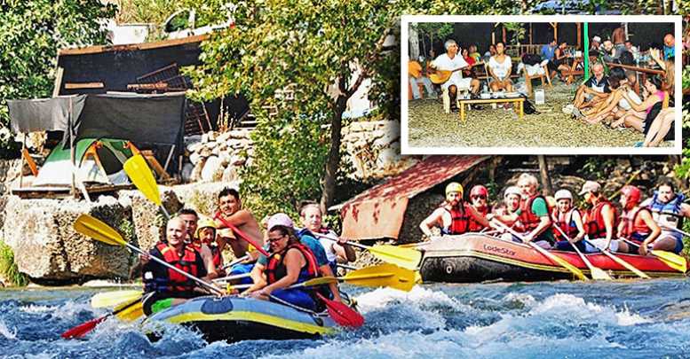 Önce Rafting ardından şiir