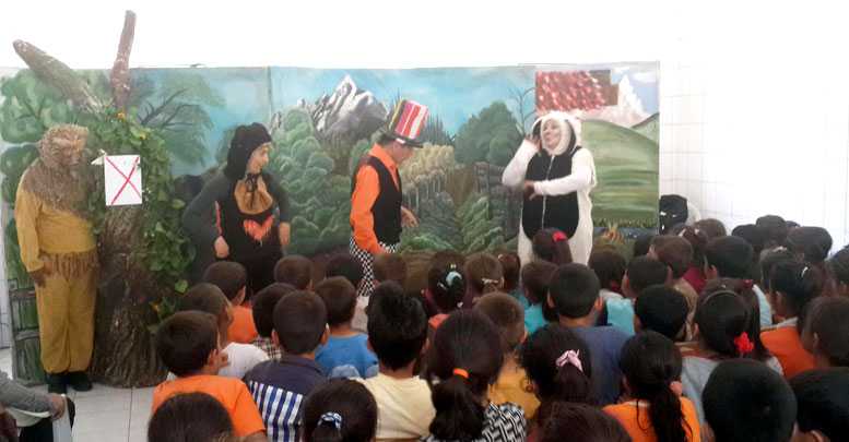 Orman sevgisini tiyatroyla anlattılar