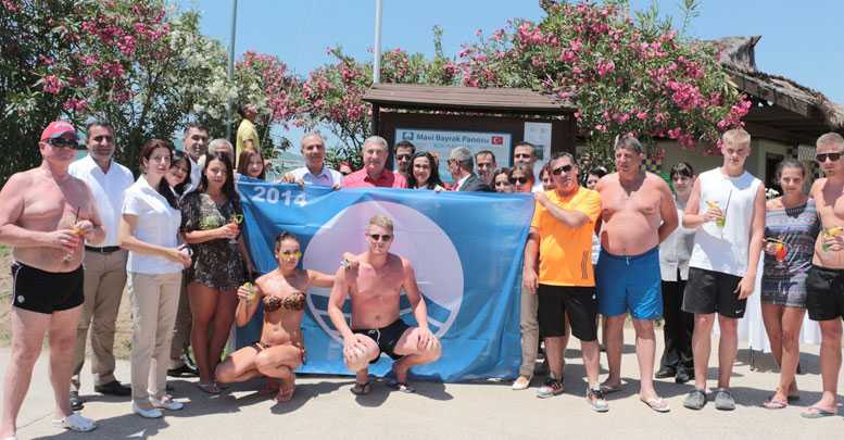 Otellere Mavi Bayrak