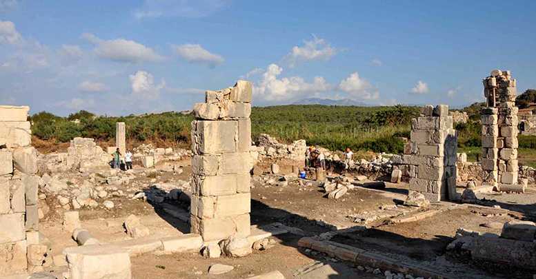 Patara’da kış molası