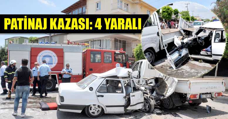 Patinaj kazası: 4 yaralı