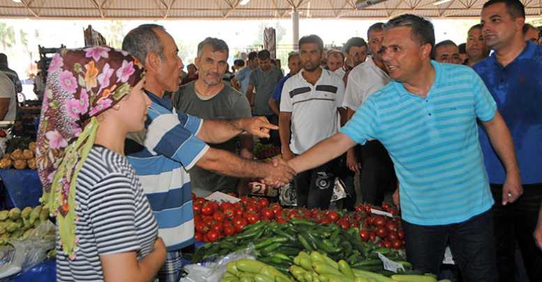 Pazarlarda seyyar kreş