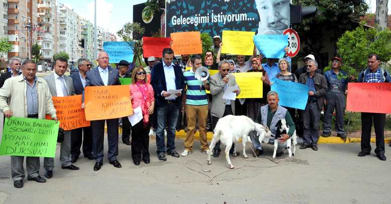 Pıynar eylemi Antalya'ya ulaştı