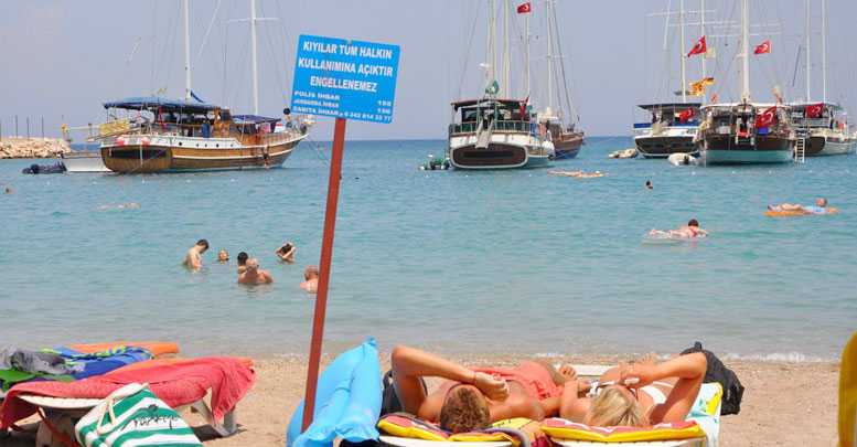 Plajlar halka açıldı
