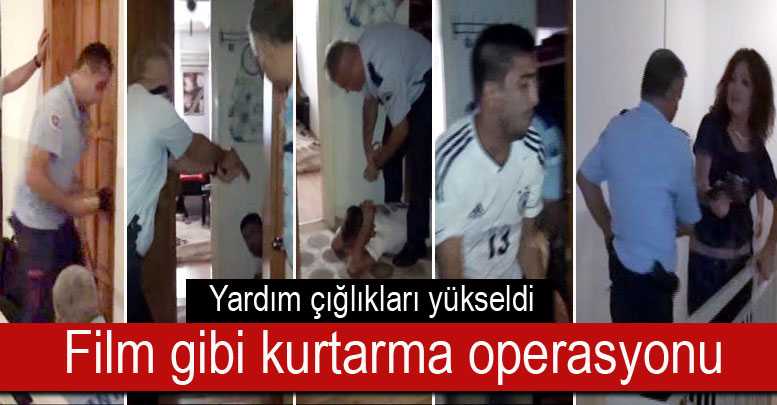 Polis böyle kurtardı