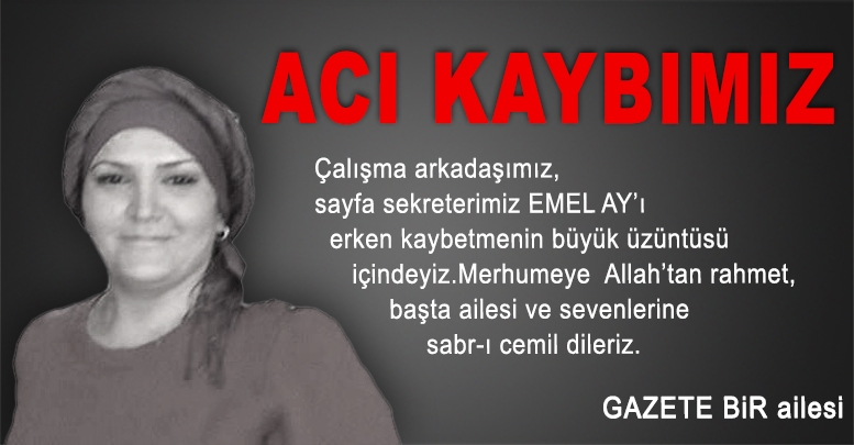 RAHMETLE ANIYORUZ