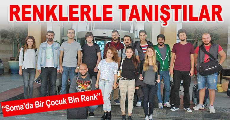 Renklerle tanıştılar