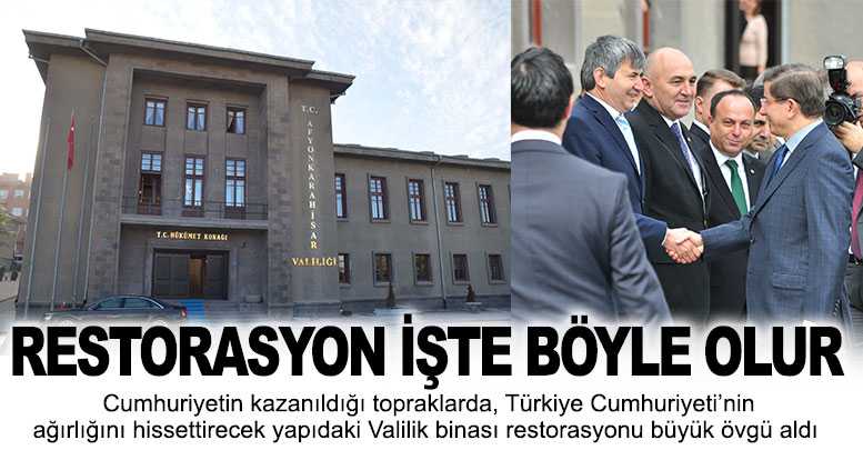 Restorasyon işte böyle olur