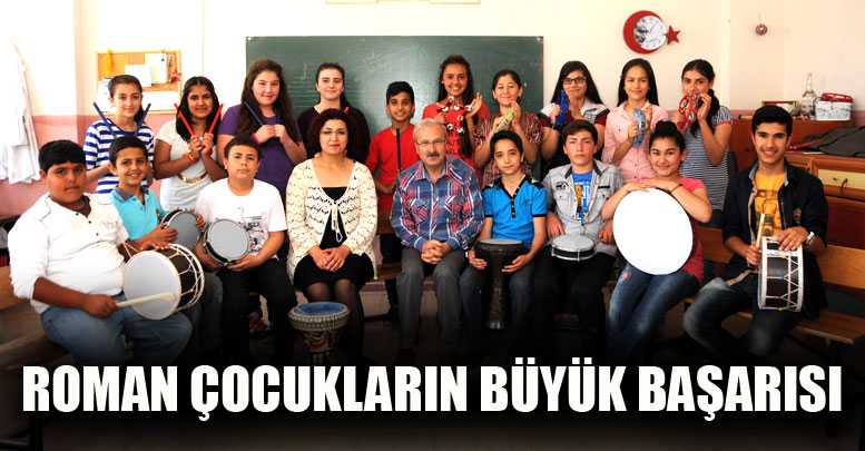Roman çocukların büyük başarısı