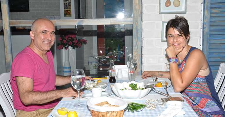 Romantik bir akşam yemeği