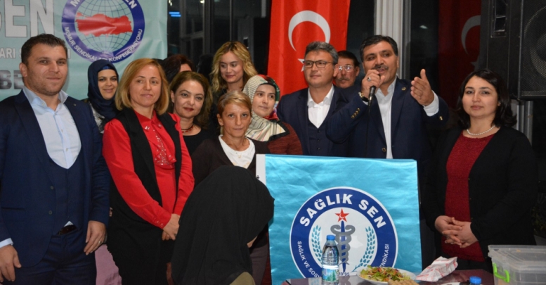 Sağlık-Sen’den kaynaşma yemeği