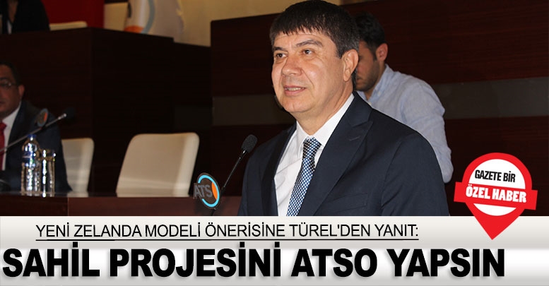 Sahil projesini ATSO yapsın
