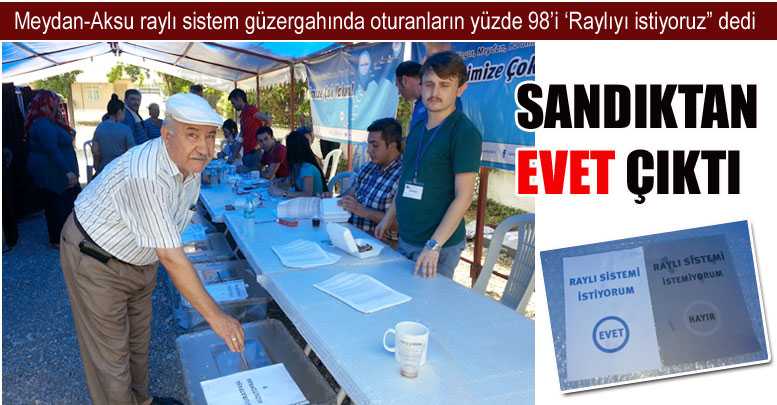 Sandıktan ‘evet’ çıktı