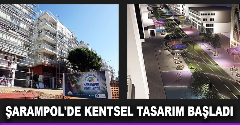 Şarampol'de kentsel tasarım başladı