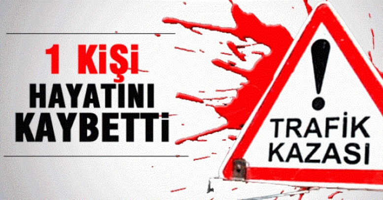 Sebze yüklü kamyon otomobille çarpıştı