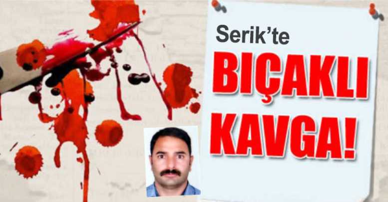 Serik’te cinayet