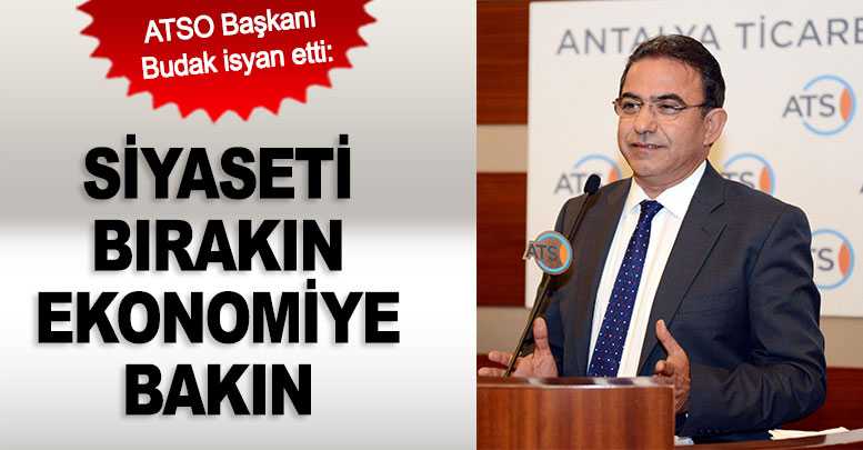 Siyaseti bırakın ekonomiye bakın