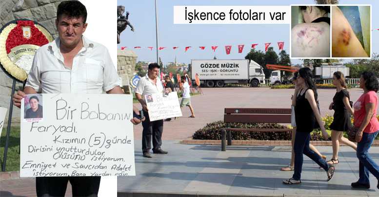 Sokak sokak kızını arıyor