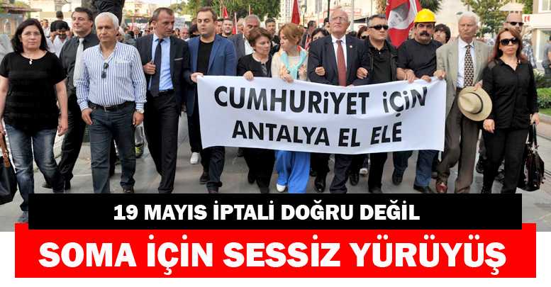 SOMA İÇİN SESSİZ YÜRÜYÜŞ