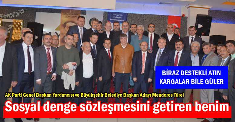 Sosyal denge sözleşmesini getiren benim