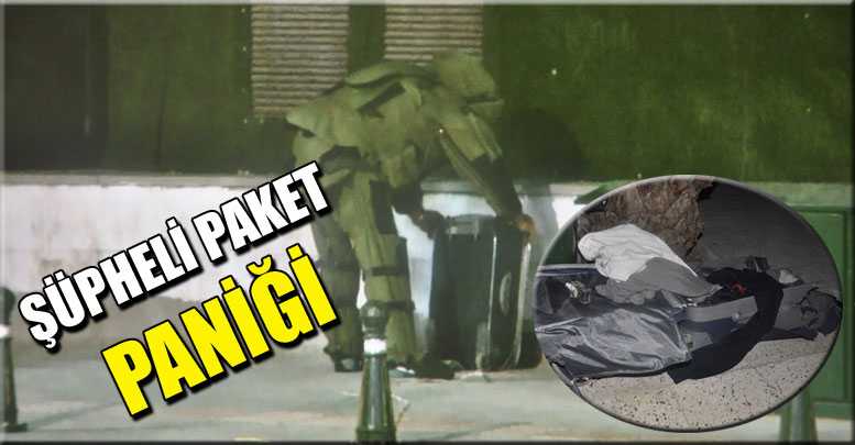 Şüpheli paket paniği