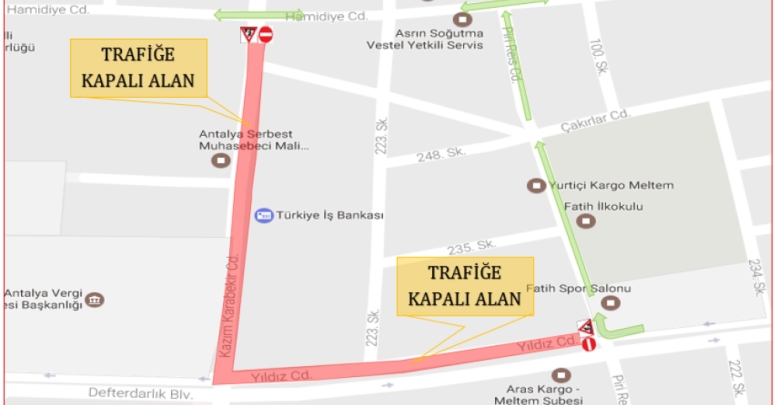 Sürücüler dikkat