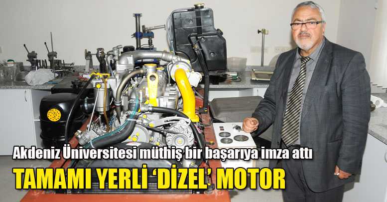 TAMAMI YERLİ ‘DİZEL’ MOTOR
