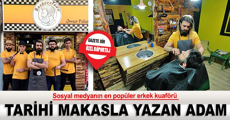 Tarihi makasla yazan adam