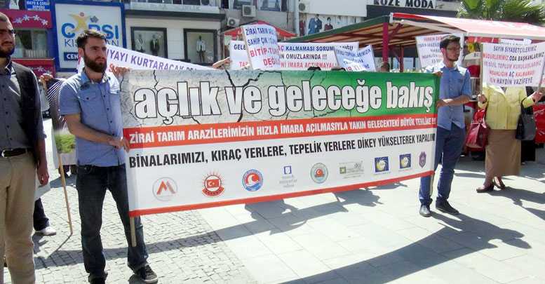 Tarım arazileri yapılaşmasın