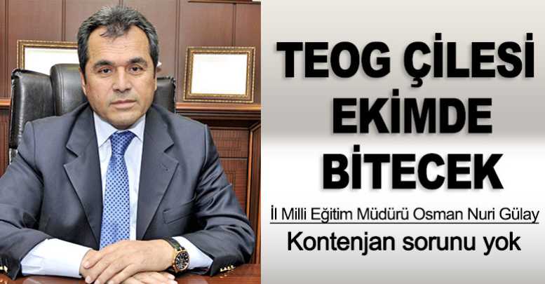 TEOG çilesi ekimde bitecek