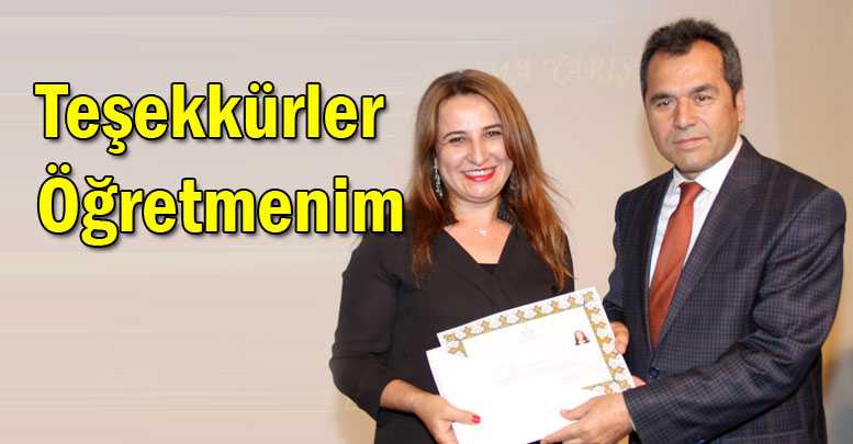 Teşekkürler Öğretmenim