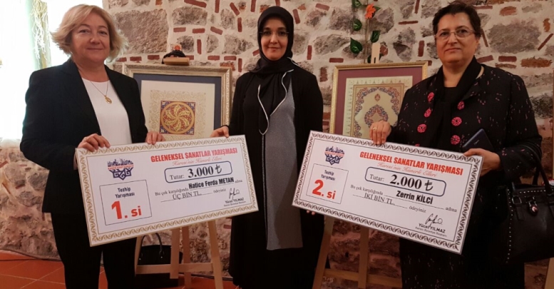 Tezhip sergisine Antalya damgası