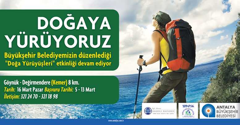 TODOSK’un doğa yürüyüşleri başlıyor