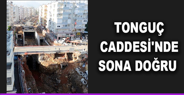 Tonguç Caddesi'nde sona doğru