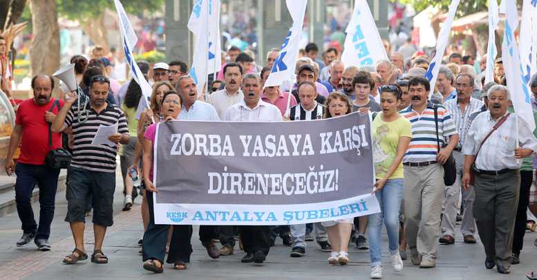 Torba Yasa protestosu