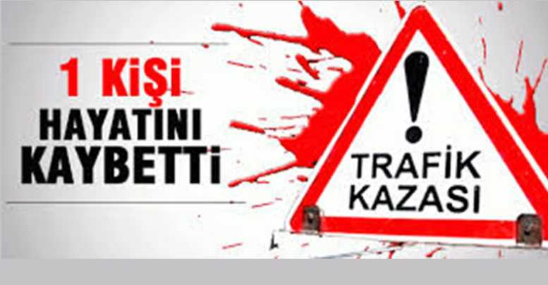 Trafik polisi kazada öldü