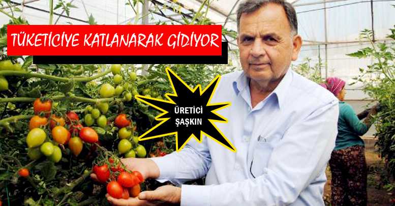 TÜKETİCİYE KATLANARAK GİDİYOR