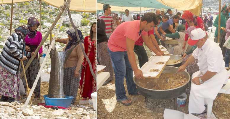 Tulukta ayran keyfi
