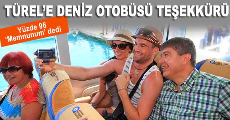 Türel’e denizotobüsü teşekkürü