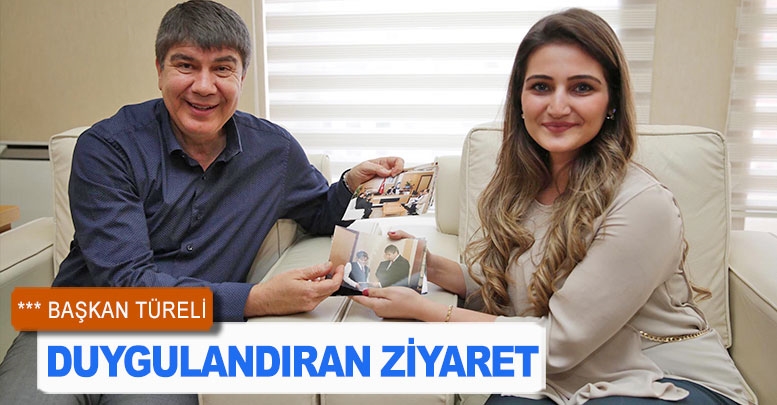 Türel'i duygulandıran ziyaret