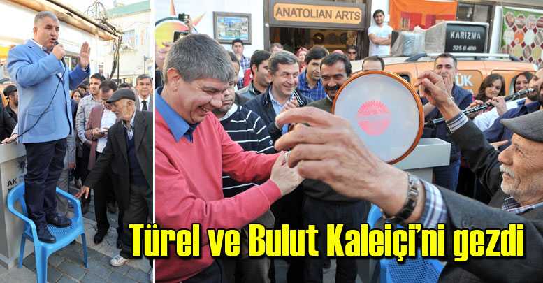 Türel ve Bulut Kaleiçi’ni gezdi
