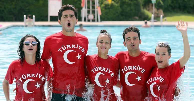 Turistik tesiste zafer coşkusu
